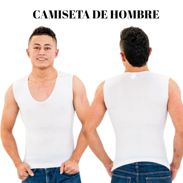 CAMISILLA DE HOMBRE CON COMPRESIÓN - Imagen 2