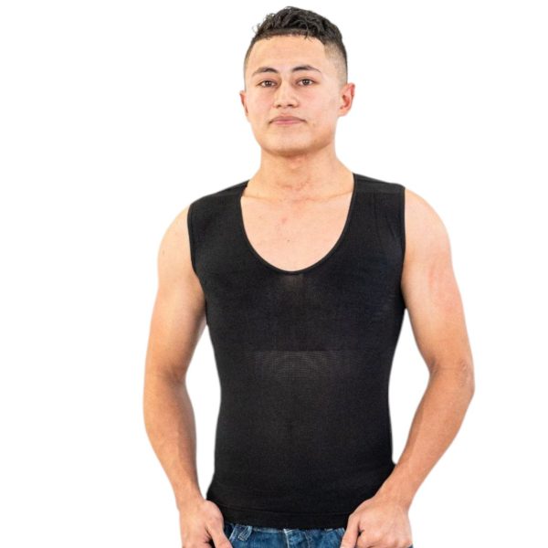 CAMISILLA DE HOMBRE CON COMPRESIÓN
